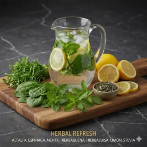 Clorofila Mix Factor X Company ingredientes alfalfa espinaca menta