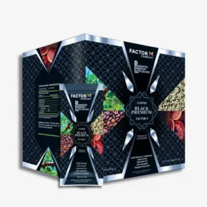 Coffee Black Factor X Company caja 24 sachets 4g
