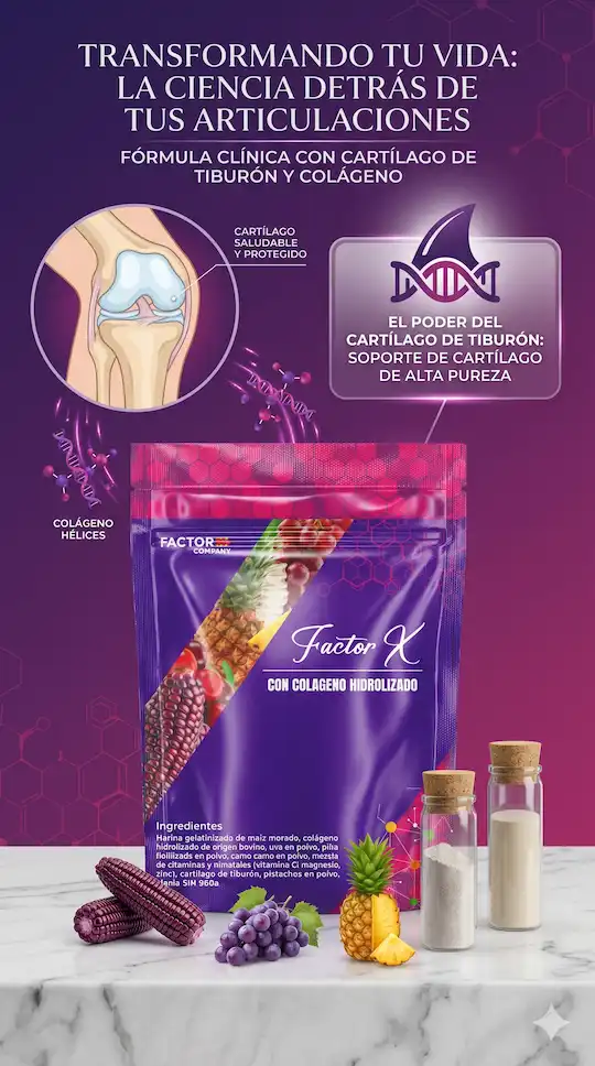 Investigación clínica sobre el colágeno hidrolizado con cartílago de tiburón